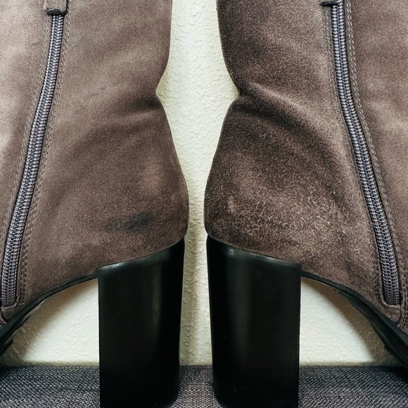 Aquatalia Suede High Heel booties, Ines Style, Size 10 - Picture 6 of 7